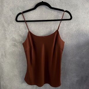 Express Satin Scoop Neck Downtown Cami (NWT) • Size: XS